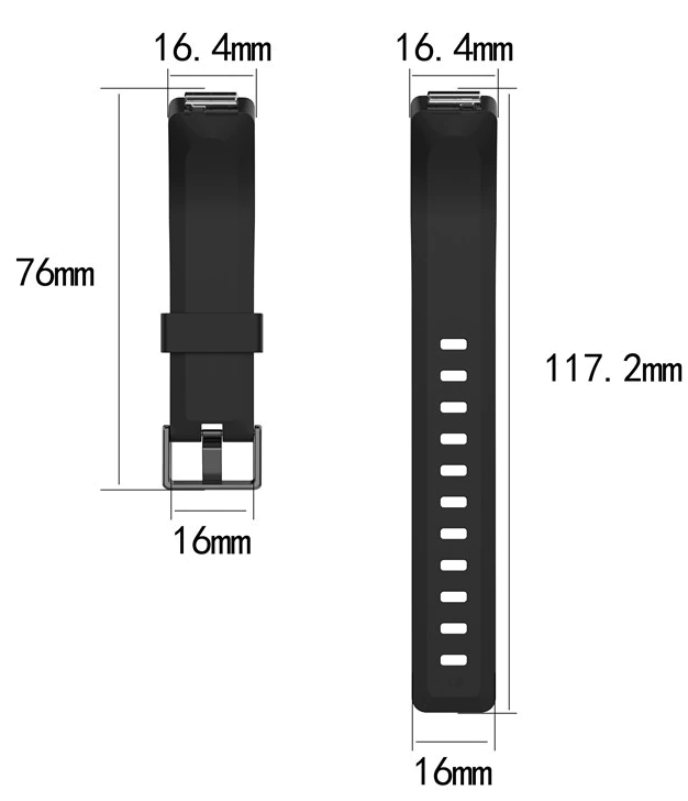 Watch Strap for Fitbit Inspire / 2 / HR Ace 2 Silicone Wristband Sports Band - product image 4