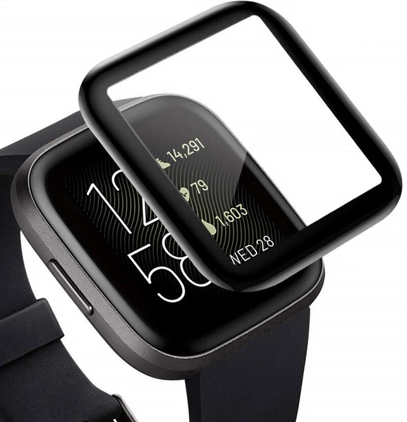2 × Screen Protectors for Fitbit Versa / 2 / 3 / 4 / Sense - 3D Curved Soft Film - product image 3