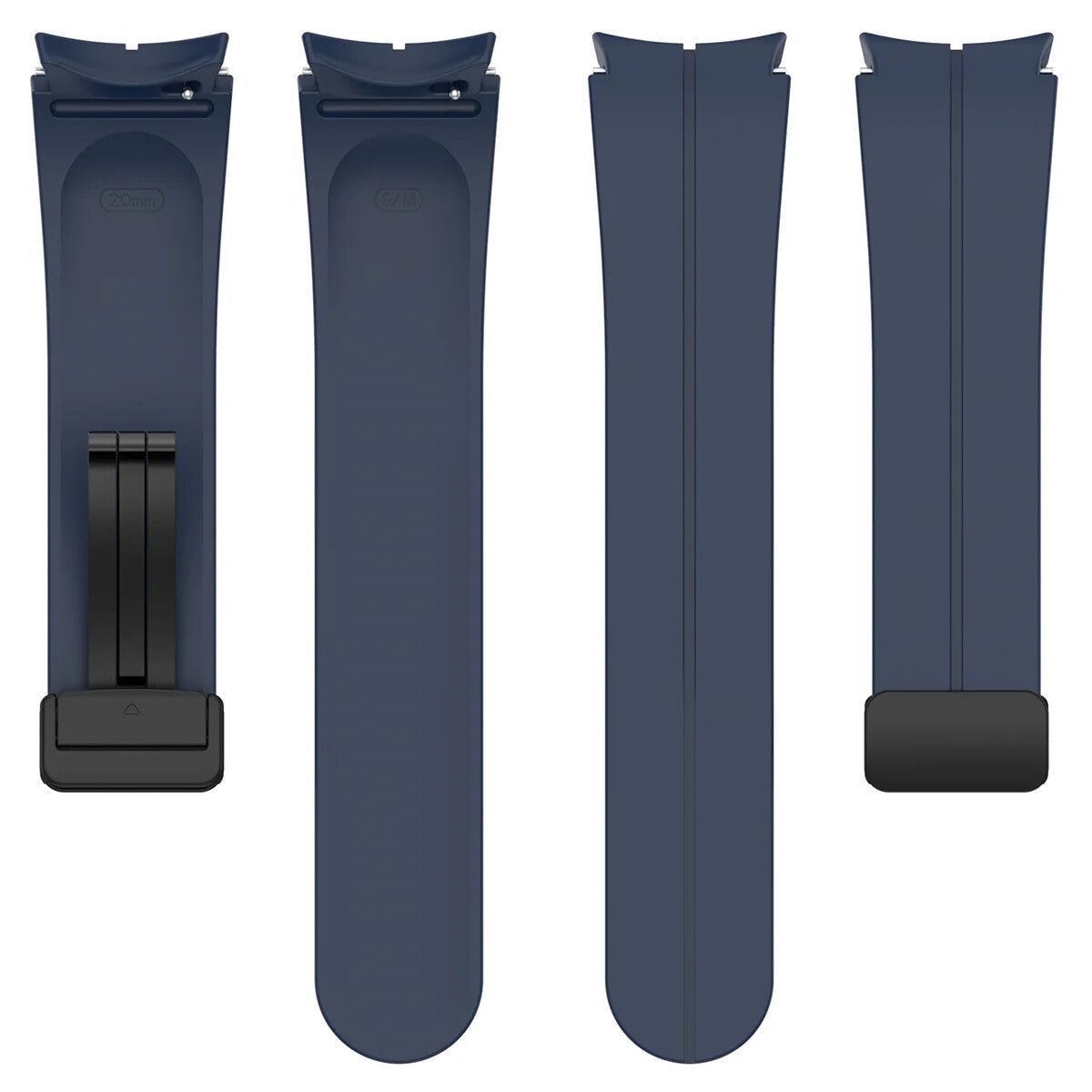 Silicone Strap for Samsung Galaxy Watch 7 6 5 4 40 / 44mm Magnetic D-Buckle Clasp - product image 17