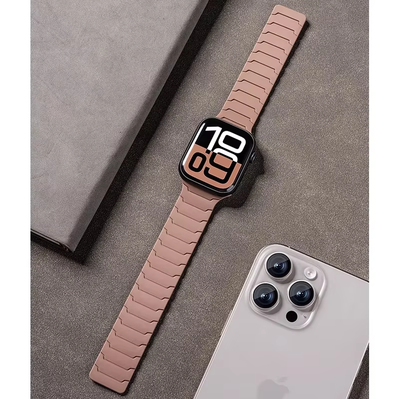 Magnetic Silicone Strap Band for Apple Watch Series 11 10 9 8 7 6 5 SE Ultra - product image 4