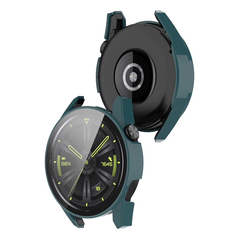 Huawei GT3 Case + Tempered Glass Superior Smartwatch Screen Protector 42mm 44mm - product image 4