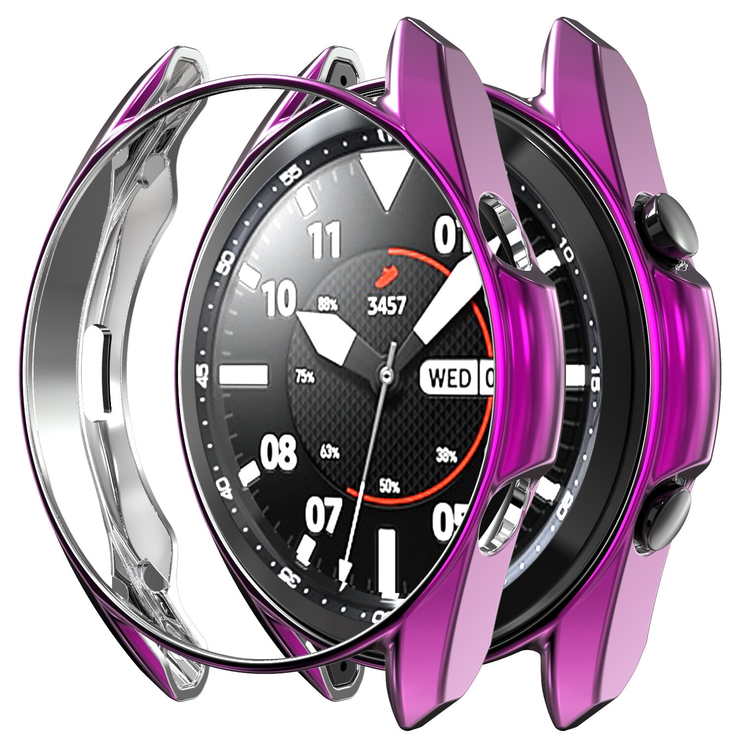 Case for Samsung Galaxy Watch 3 41mm 45mm Cover Glass Screen Protector TPU UK - product image 19