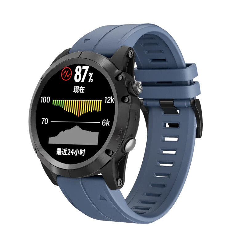Silicone Watch Strap for Garmin Fenix 8 7 6 × / Pro Epix Gen2 QuickFit 20 / 22 / 26mm - product image 26