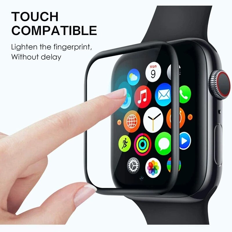 TPU Curved Screen Protector for Apple Watch Series 7 41mm 45mm Full Coverage - product image 5