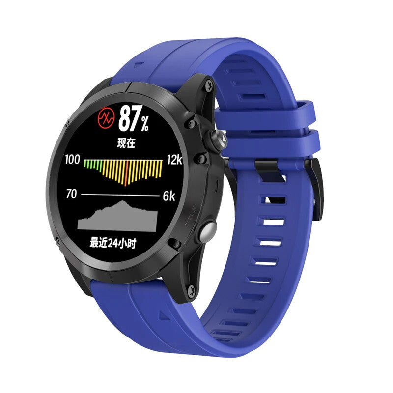 Premium Soft Silicone Garmin Fenix Strap QuickFit 22mm / 26mm – Ultra Comfort - product image 25