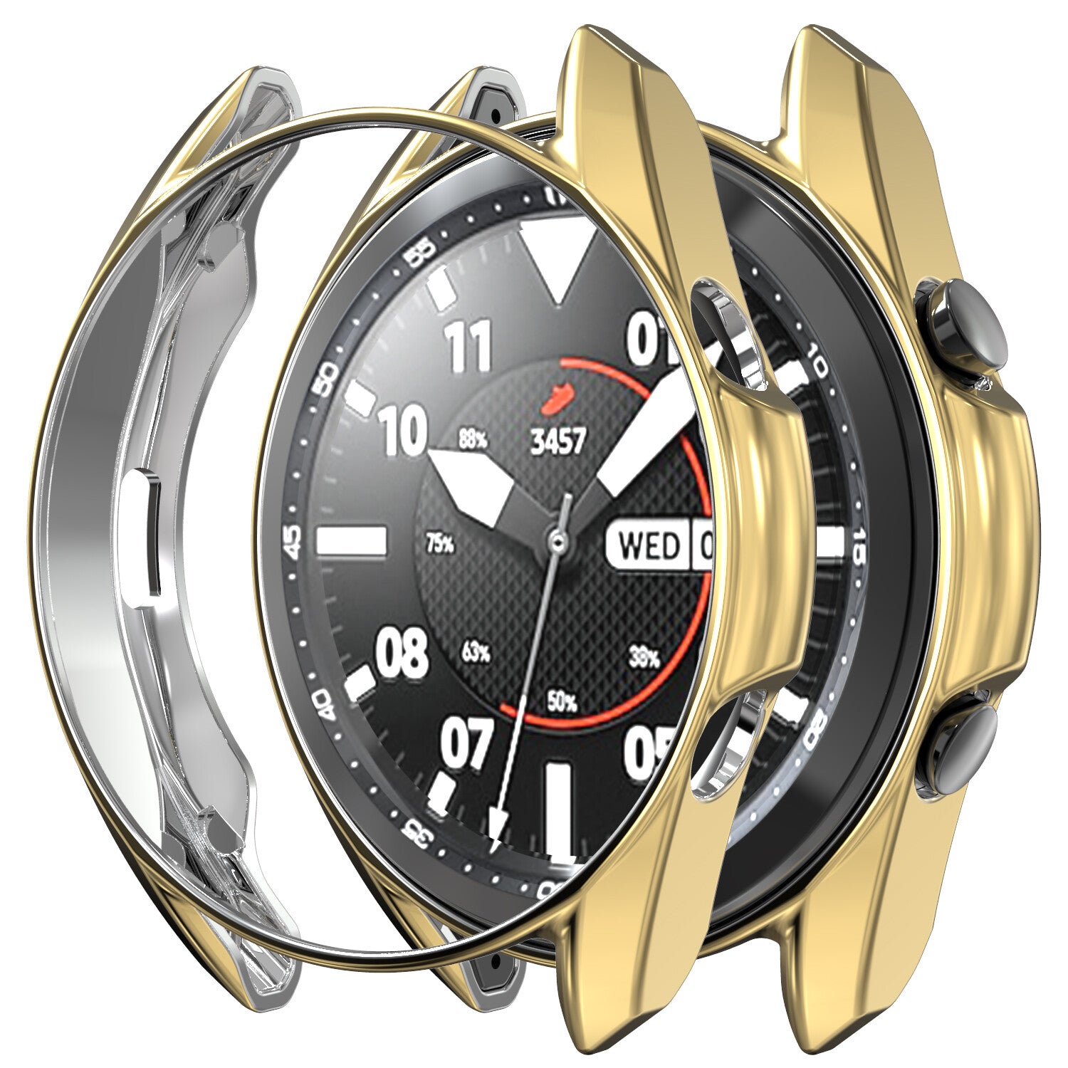 Case for Samsung Galaxy Watch 3 41mm 45mm Cover Glass Screen Protector TPU UK - product image 25