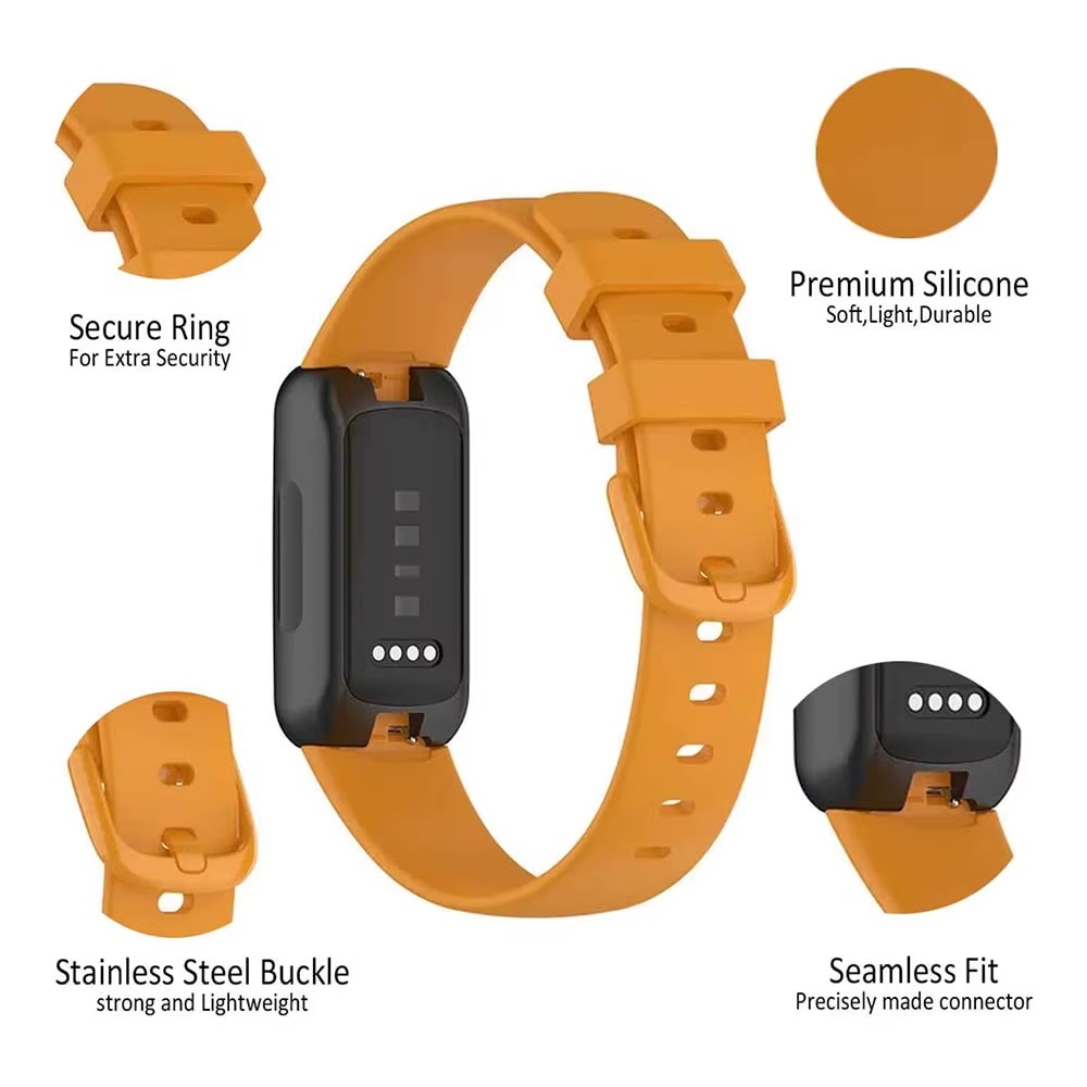for Fitbit Inspire 3 Watch Strap Silicone Wristband Wrist Band with Metal Buckle - product image 7