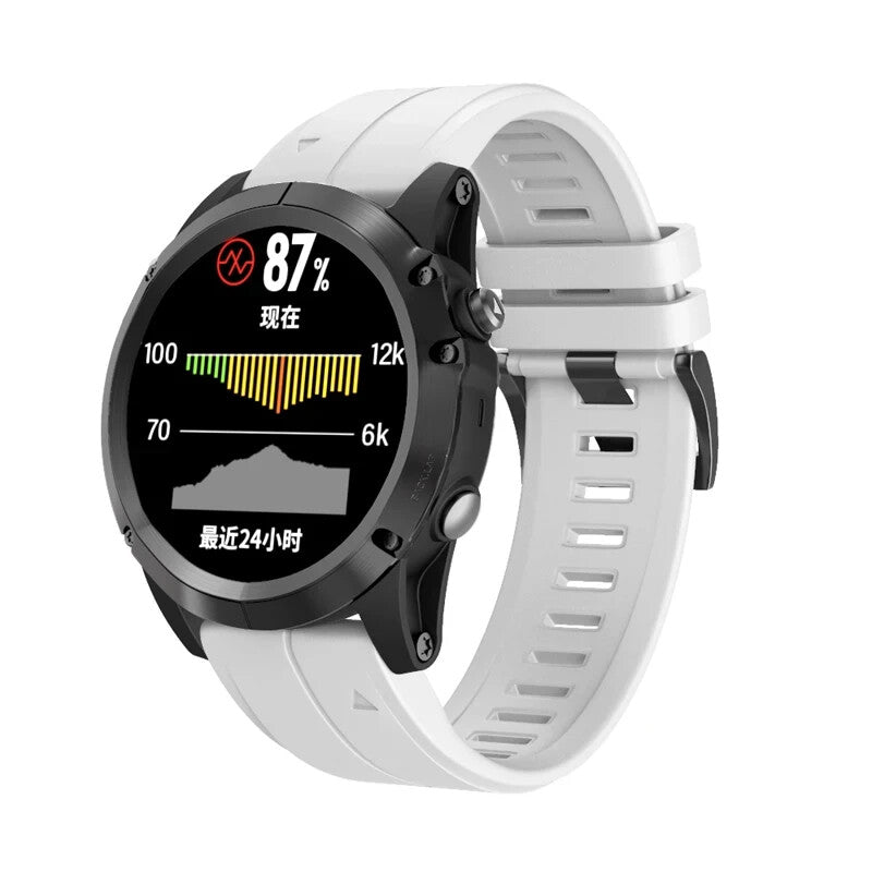 Premium Soft Silicone Garmin Fenix Strap QuickFit 22mm / 26mm – Ultra Comfort - product image 7