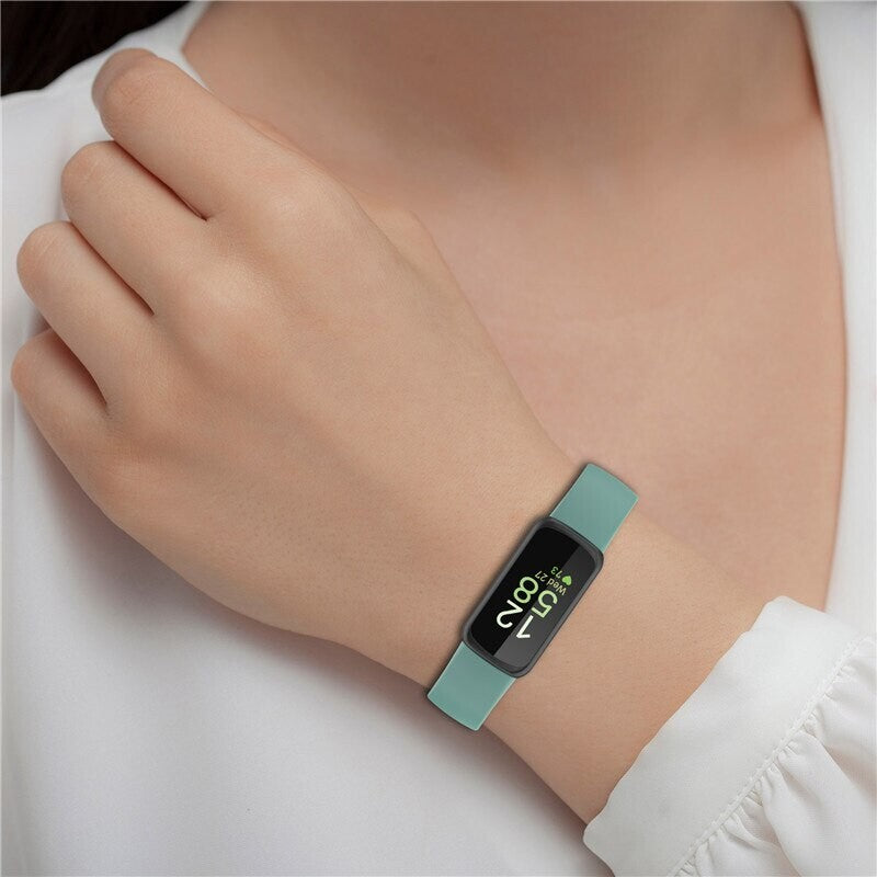 for Fitbit Inspire 3 Watch Strap Silicone Wristband Wrist Band with Metal Buckle - product image 2