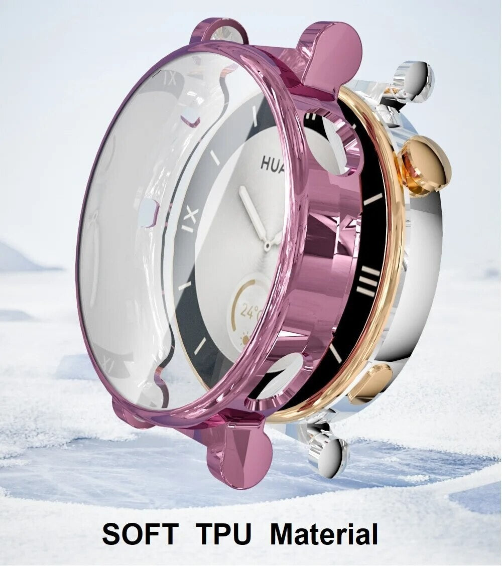 Huawei Watch GT4 Case with Screen Protector 41mm 46mm 360° TPU Protective Cover - product image 5