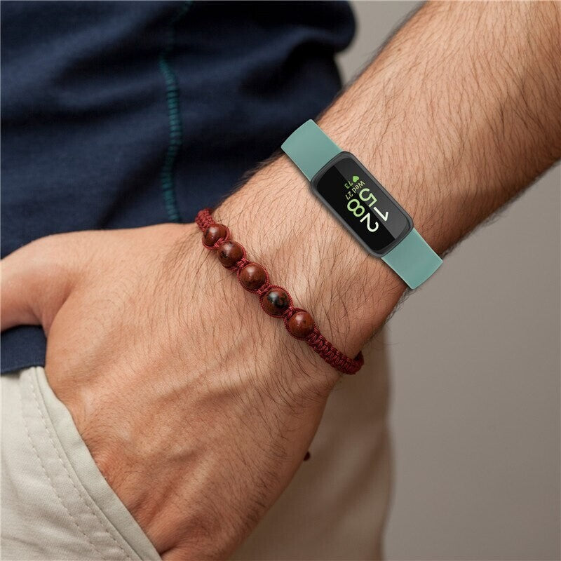 for Fitbit Inspire 3 Watch Strap Silicone Wristband Wrist Band with Metal Buckle - product image 3