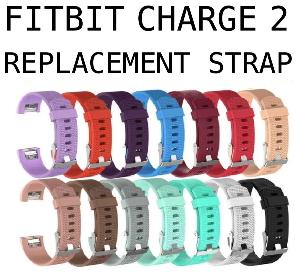Watch Strap for Fitbit Charge 2 Silicone Wristband Sports Band Wrist Straps - product image 1