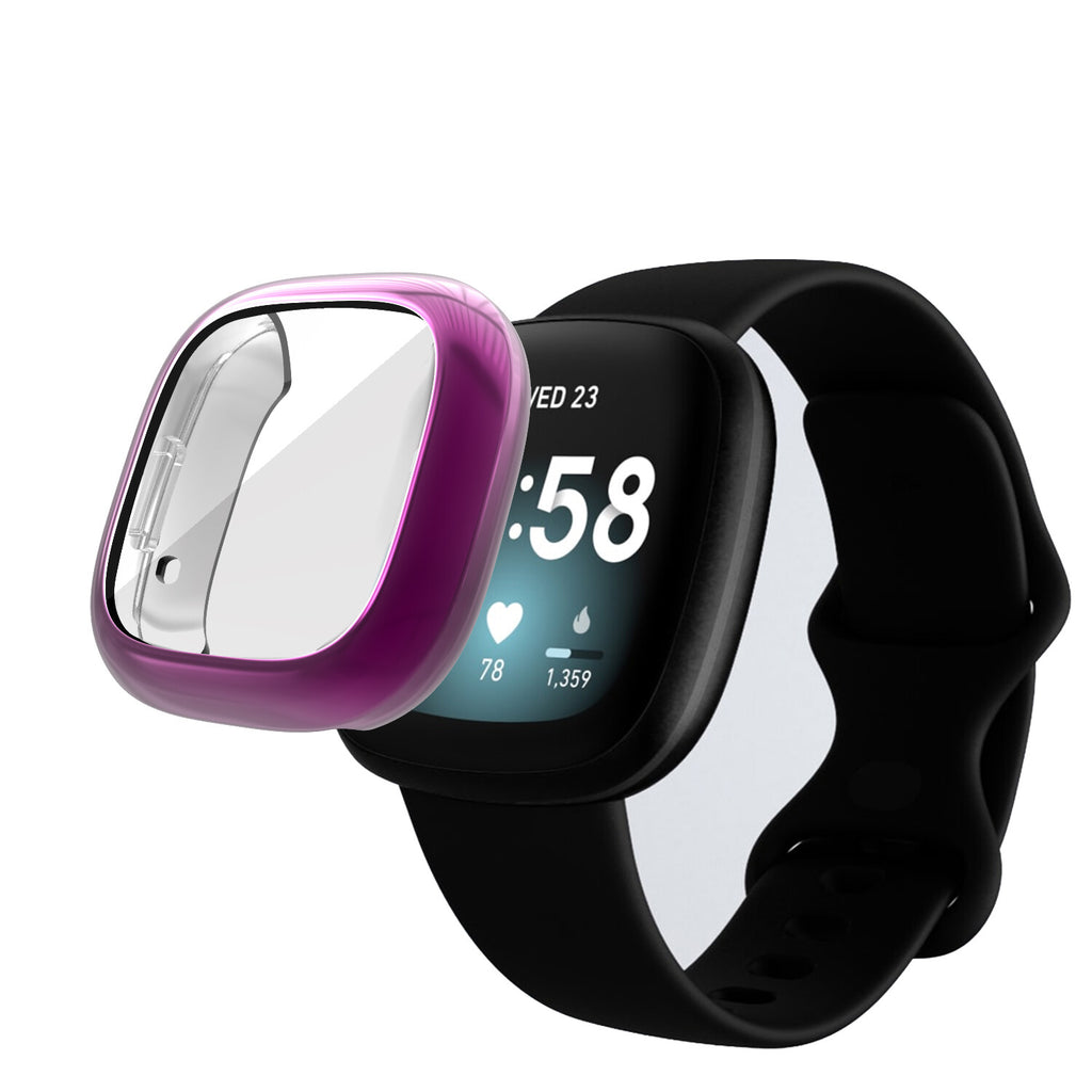 for Fitbit Versa 3 / Sense Screen Protector TPU Case Watch Full Cover 360 Shell - product image 5