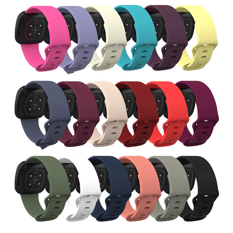 Watch Strap for Fitbit Versa 4 / 3, Sense 1 / 2 Soft Silicone Sports Wrist Band - product image 3