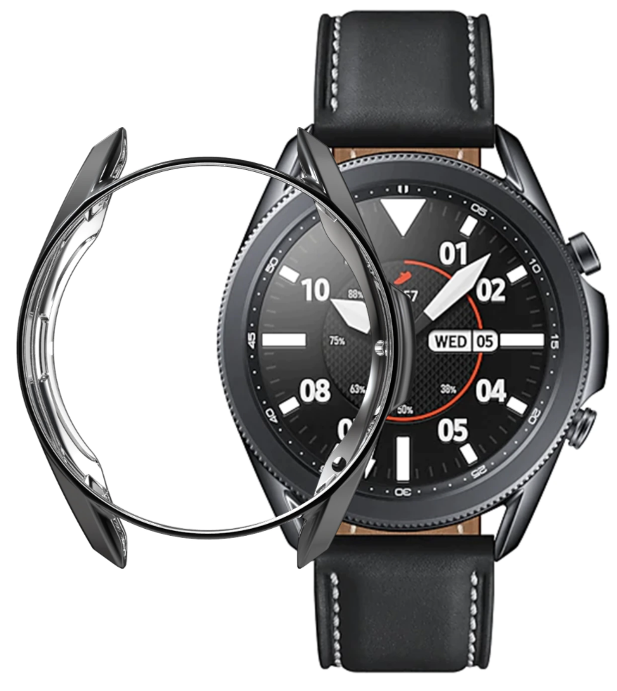 Case for Samsung Galaxy Watch 3 41mm 45mm Cover Glass Screen Protector TPU UK - product image 4