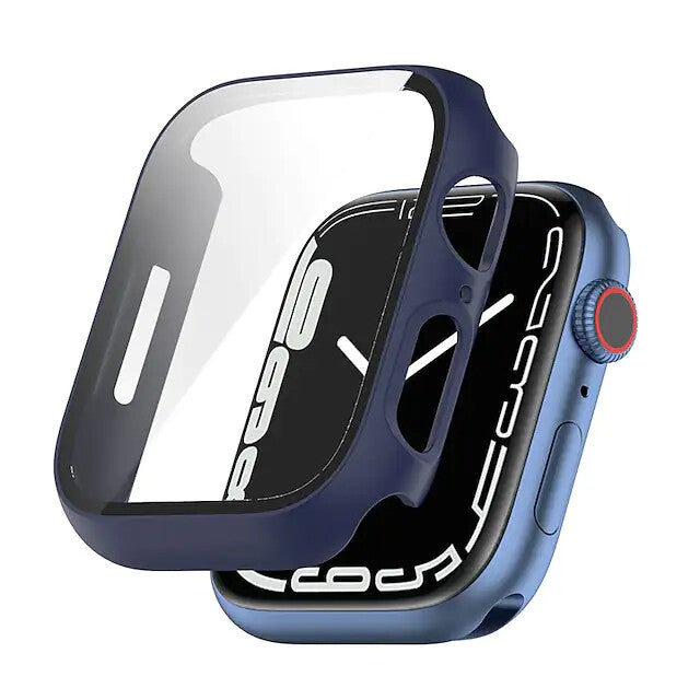 Case & Tempered Glass Screen Protector for Apple Watch Series 7 41mm 45mm 2 in 1 - product image 20
