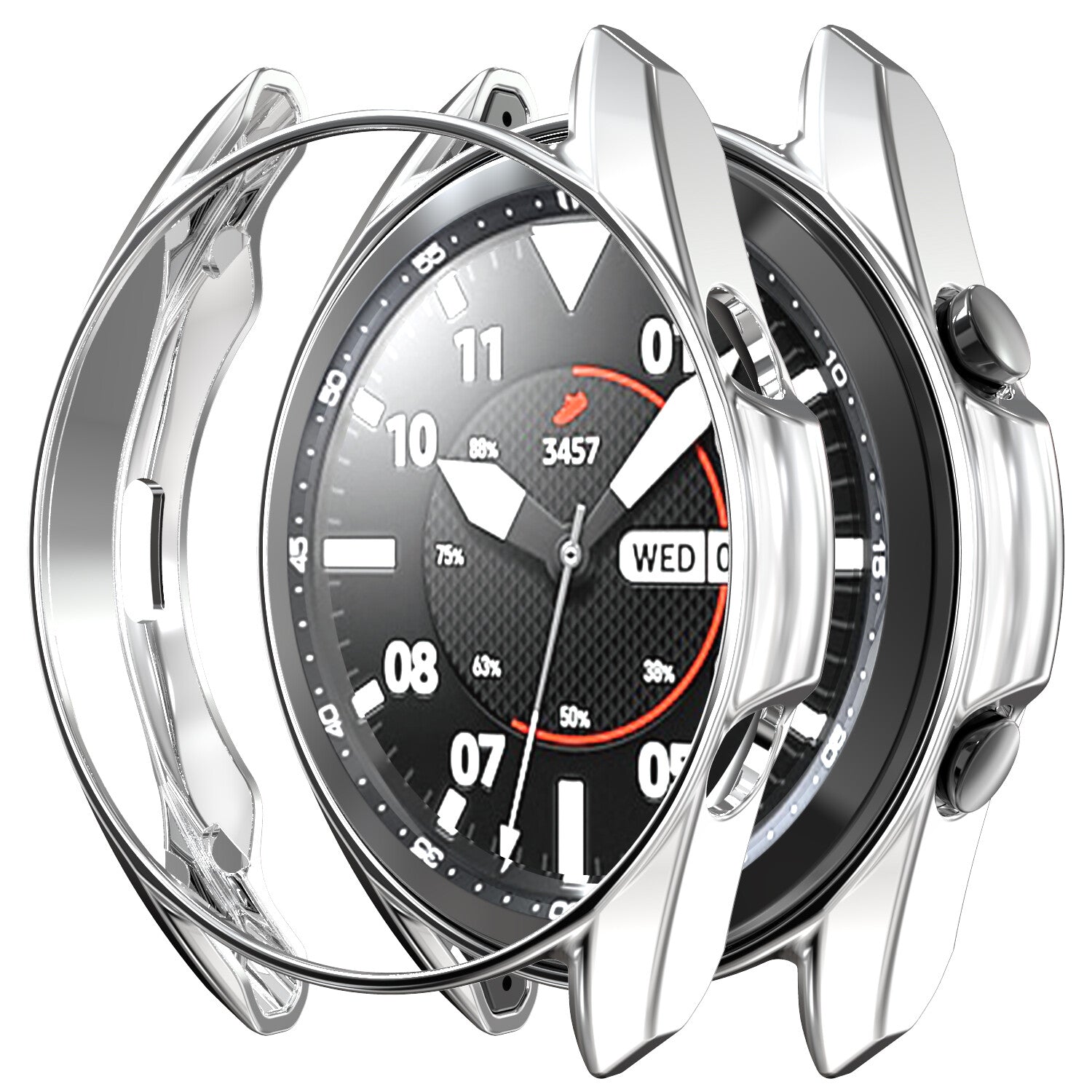 Case for Samsung Galaxy Watch 3 41mm 45mm Cover Glass Screen Protector TPU UK - product image 29