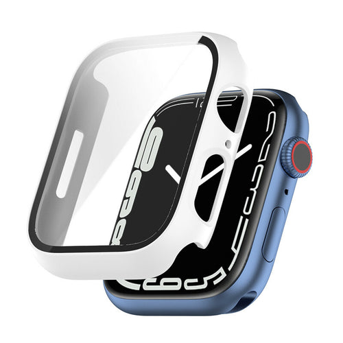 2 In 1 Case Tempered Glass Screen Protector for Apple Watch Series 4 5 6 7 8 SE - product image 2