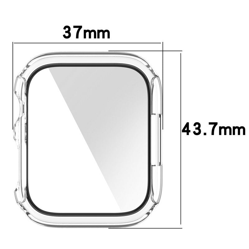 Case & Tempered Glass Screen Protector for Apple Watch Series 7 41mm 45mm 2 in 1 - product image 7