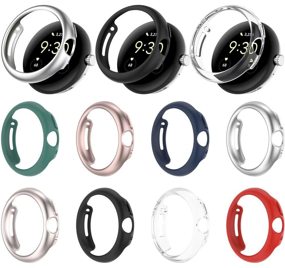 Google Pixel Watch 1 2 3 Hard PC Bumper Case Hollow Shockproof Protector 41mm - product image 1