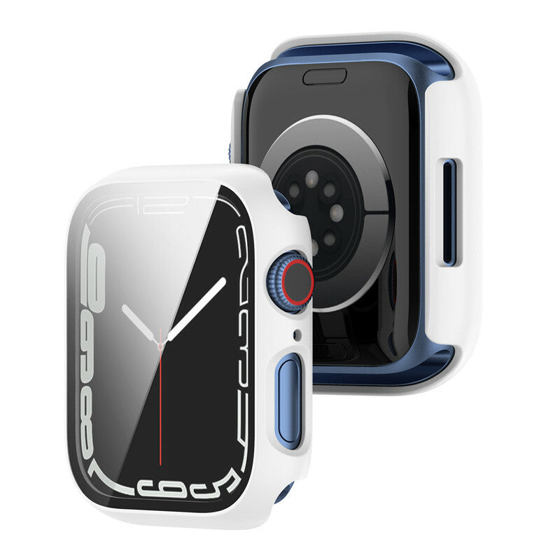 Case & Tempered Glass Screen Protector for Apple Watch Series 7 41mm 45mm 2 in 1 - product image 3