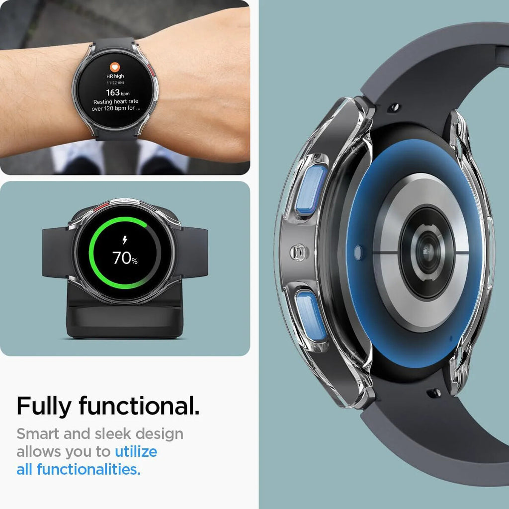Samsung Galaxy Watch 4 / 5 / 6 / 7 40 / 44mm 2-in-1 Bumper + Full Cover Screen Protector - product image 10