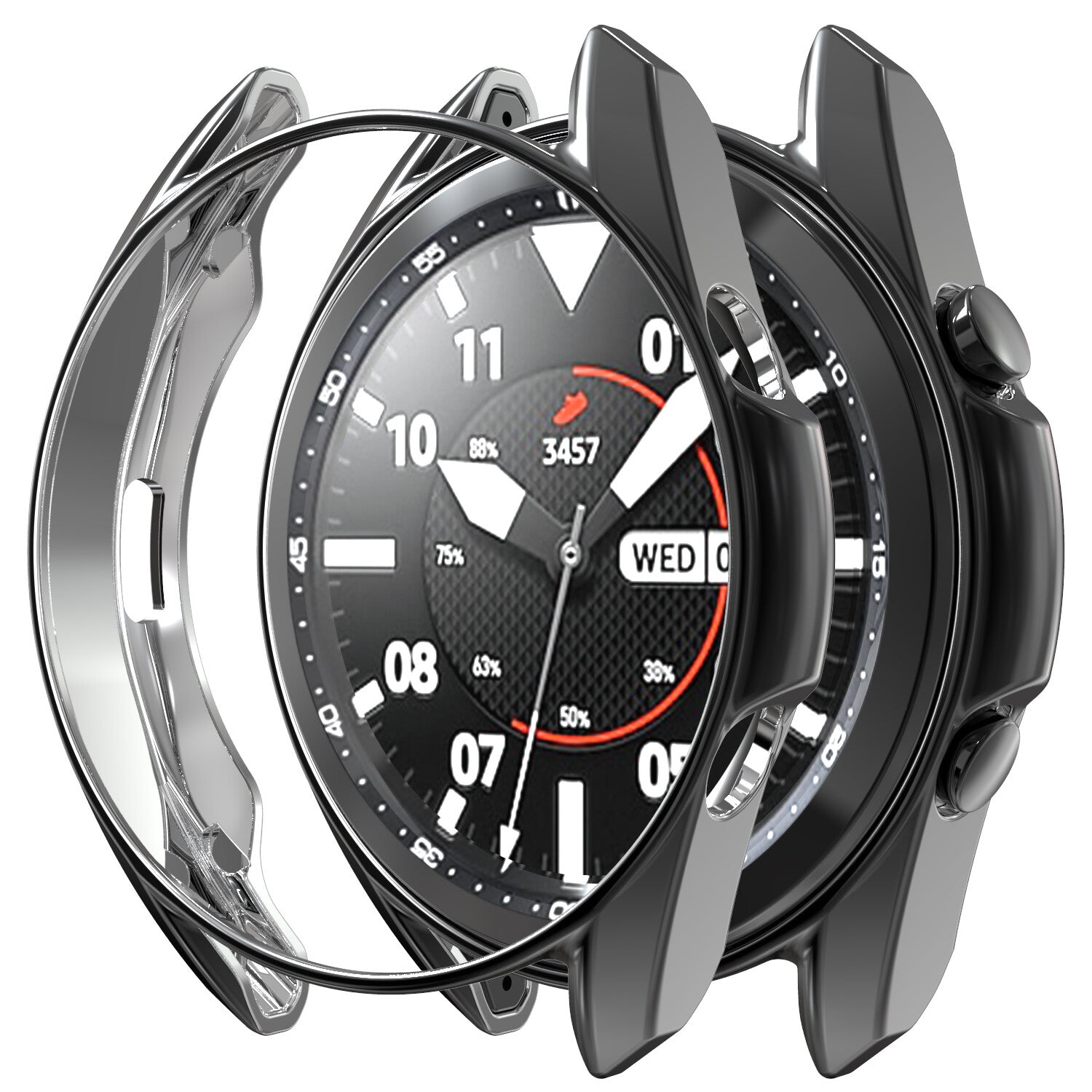 Case for Samsung Galaxy Watch 3 41mm 45mm Cover Glass Screen Protector TPU UK - product image 13