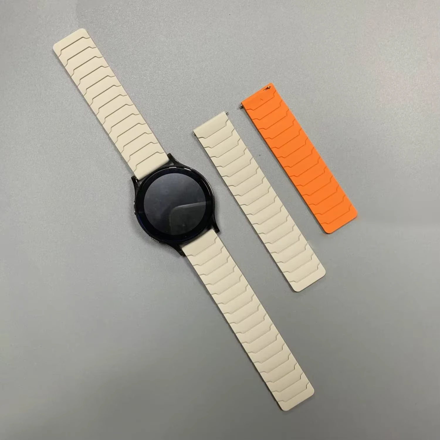 Magnetic Watch Strap 20mm 22mm Silicone Sport Band Black Blue Pink Quick Release - product image 13