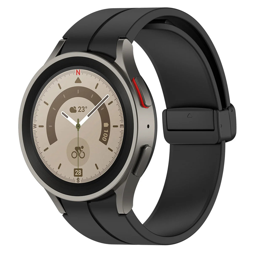 Silicone Strap for Samsung Galaxy Watch 7 6 5 4 40 / 44mm Magnetic D-Buckle Clasp - product image 21