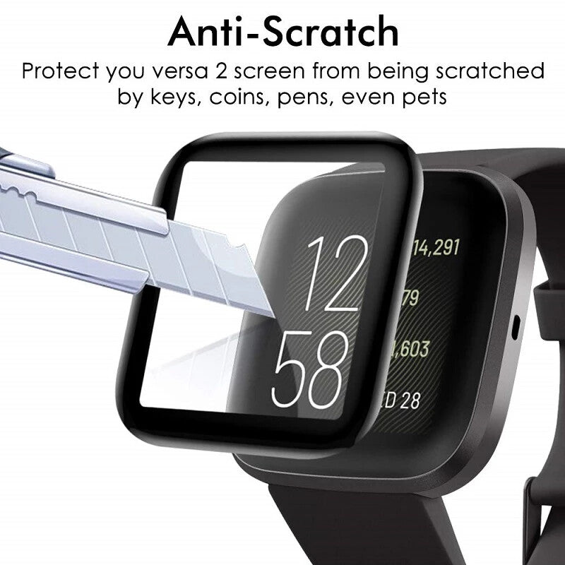 Screen Protector for Fitbit Versa / 2 / 3 / 4 / Sense - 3D Curved Soft Film - product image 2