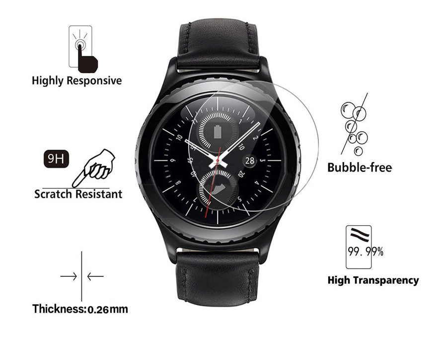 Case for Samsung Galaxy Watch 3 41mm 45mm Cover Glass Screen Protector TPU UK - product image 11