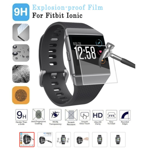 for Fitbit Ionic Sports Watch Strap Wristband Smartwatch Silicon Metal Buckle - product image 22