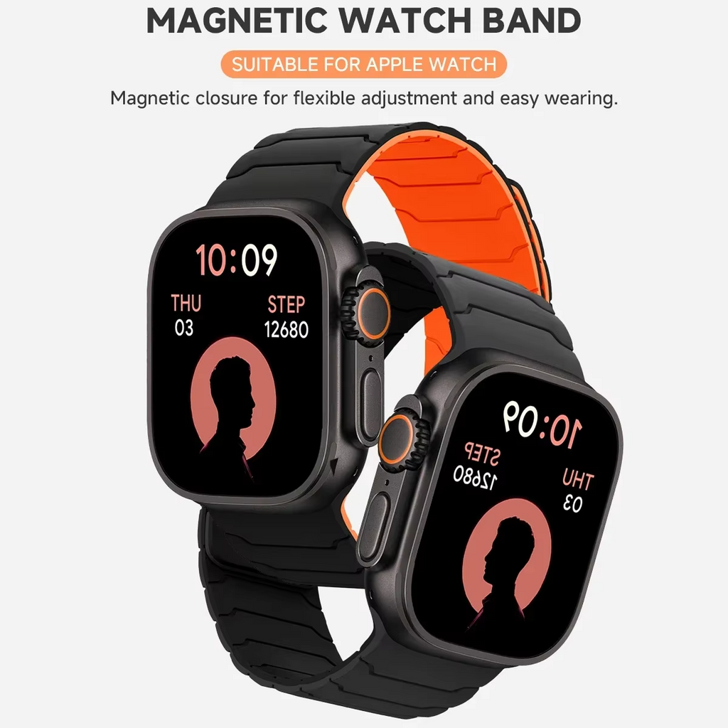 Magnetic Silicone Strap Band for Apple Watch Series 11 10 9 8 7 6 5 SE Ultra - product image 10