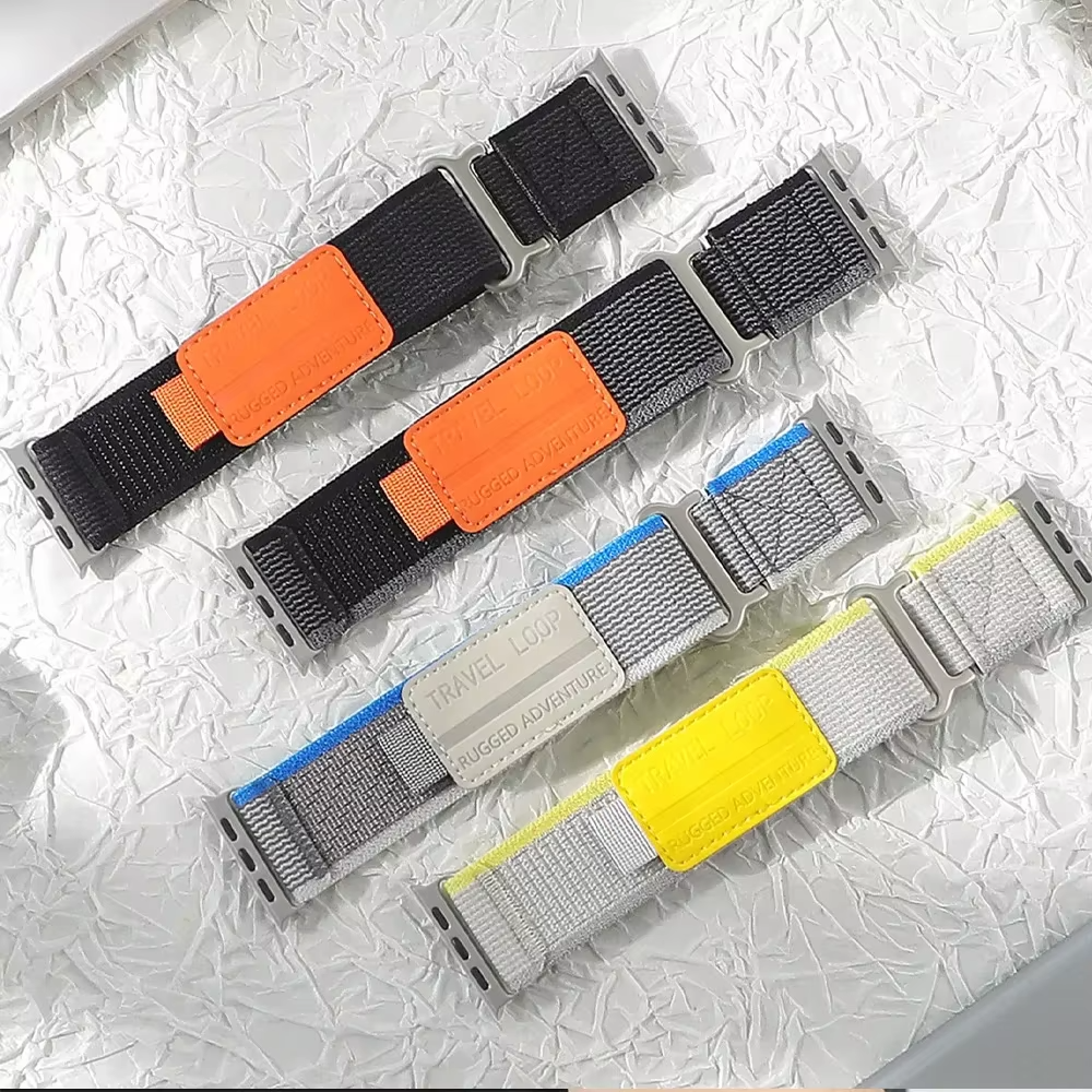 Apple Watch Strap Nylon Sports for Series 11 / 10 / 9 / 8 / 7 | 38-49mm Multiple Colours - product image 6