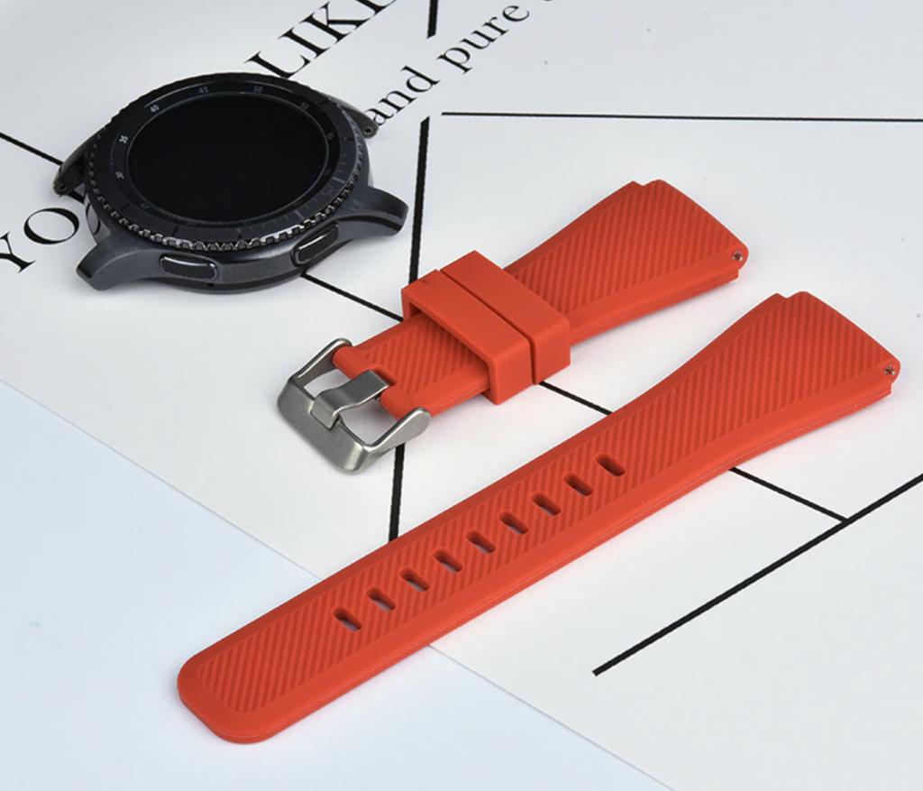 20mm 22mm Silicone Watch Strap Rugged Sports Band for Watches Luxury Quality - product image 5