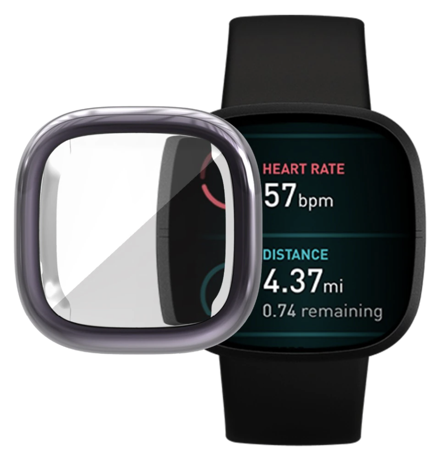for Fitbit Versa 3 / Sense Screen Protector TPU Case Watch Full Cover 360 Shell - product image 22