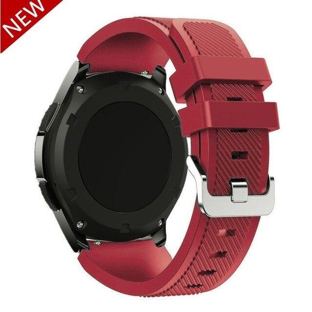 20mm 22mm Silicone Watch Strap Rugged Sports Band for Watches Luxury Quality - product image 8