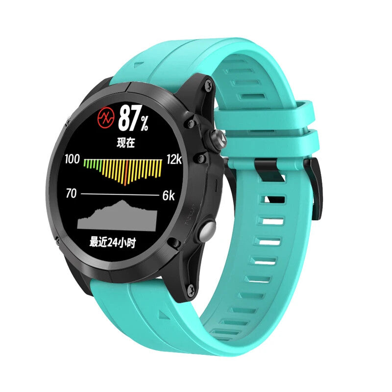 Silicone Watch Strap for Garmin Fenix 8 7 6 × / Pro Epix Gen2 QuickFit 20 / 22 / 26mm - product image 27