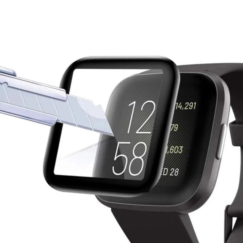 2 × Screen Protectors for Fitbit Versa / 2 / 3 / 4 / Sense - 3D Curved Soft Film - product image 6