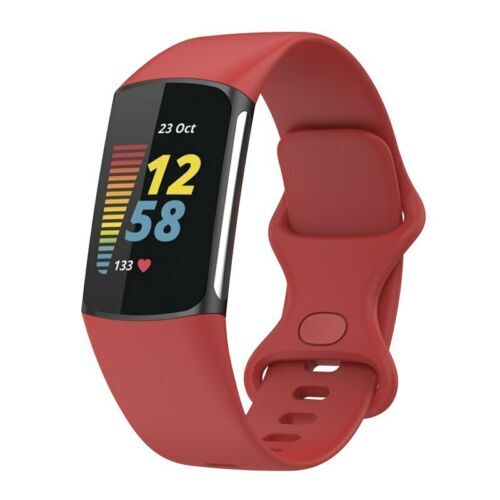 Strap for Fitbit Charge 6 / Charge 5 Watch Soft Silicone Sports Band Luxury Soft - product image 15