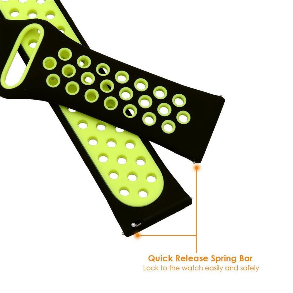 Silicone Strap for Samsung Galaxy Watch 3-8 | 20mm / 22mm Sport | Soft & Breathable - product image 4