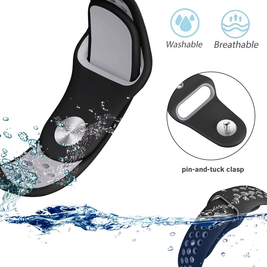 Silicone Strap for Samsung Galaxy Watch 3-8 | 20mm / 22mm Sport | Soft & Breathable - product image 7