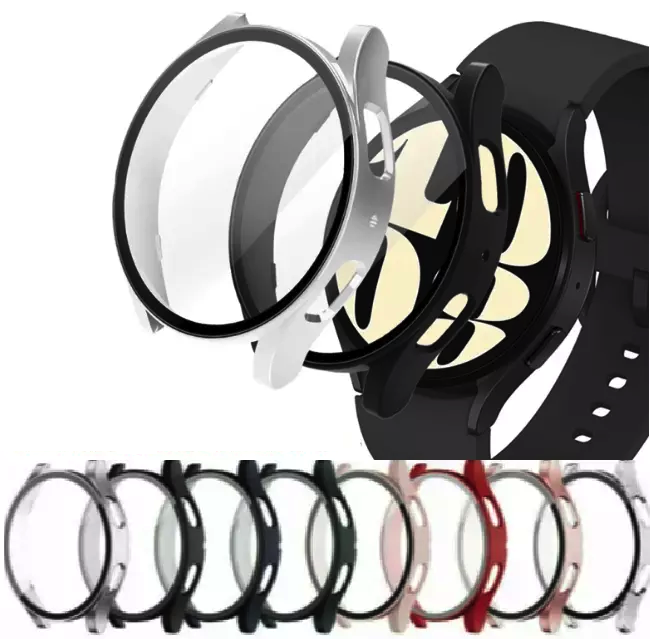 Samsung Galaxy Watch 4 / 5 / 6 / 7 40 / 44mm 2-in-1 Bumper + Full Cover Screen Protector - product image 1