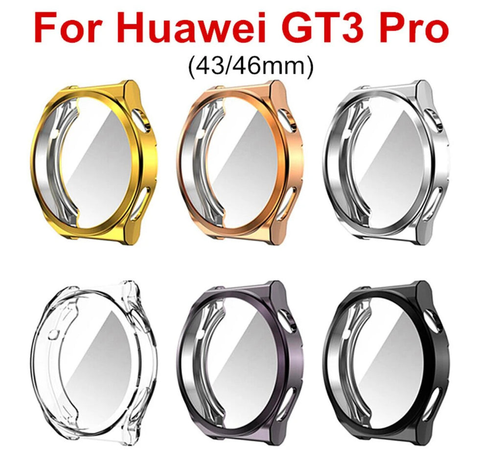 Case for Huawei GT3 PRO 43mm 46mm Smartwatch TPU Screen Protector Bumper Cover - product image 1