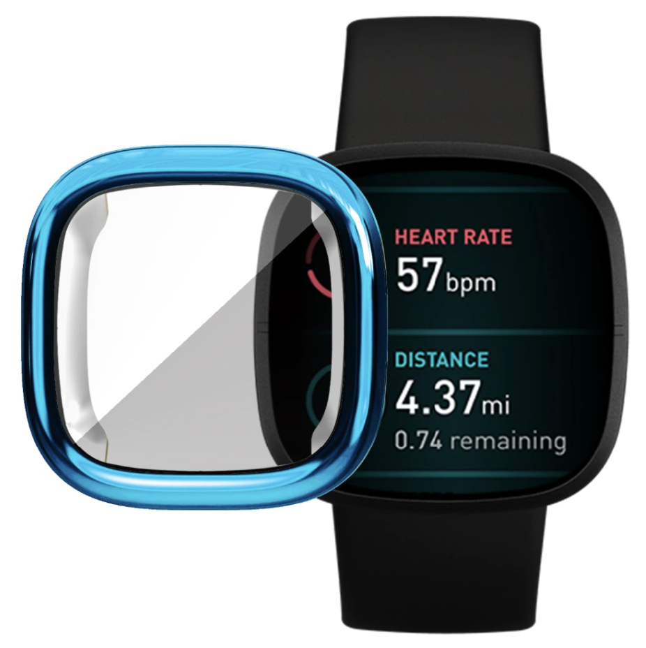 for Fitbit Versa 3 / Sense Screen Protector TPU Case Watch Full Cover 360 Shell - product image 12