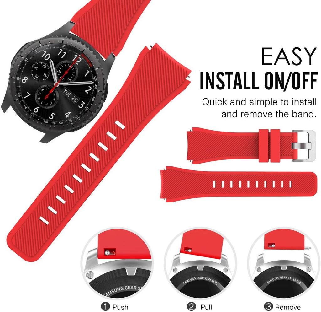 22mm Watch Strap for Garmin Forerunner 965 955 265 Vivoactive 5 Venu 3 Quick Rel - product image 10