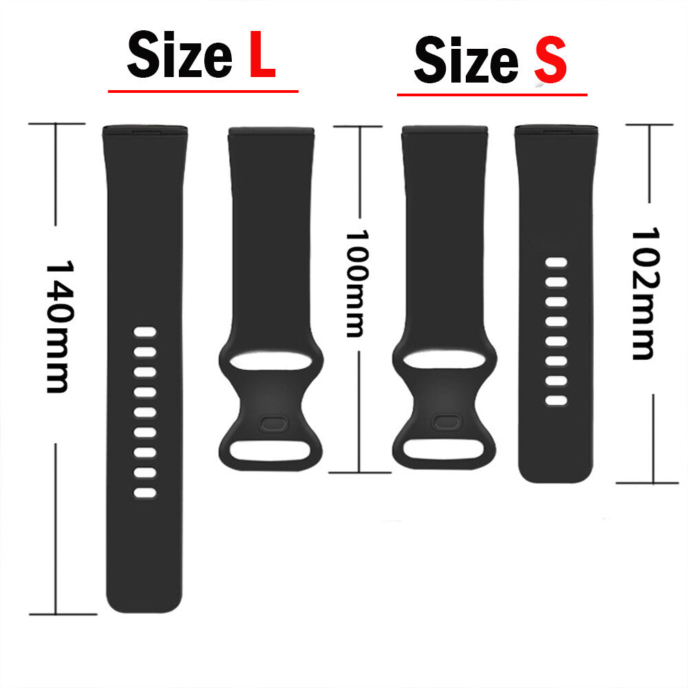 Watch Strap for Fitbit Versa 4 / 3, Sense 1 / 2 Soft Silicone Sports Wrist Band - product image 12