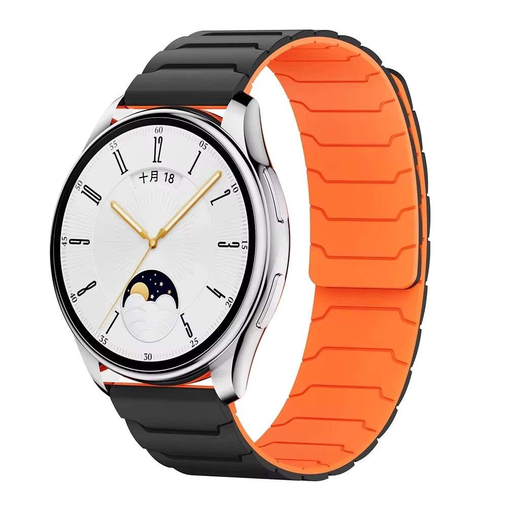 20mm 22mm Magnetic Silicone Watch Strap Quick Release Band for Huawei Smartwatch - product image 14