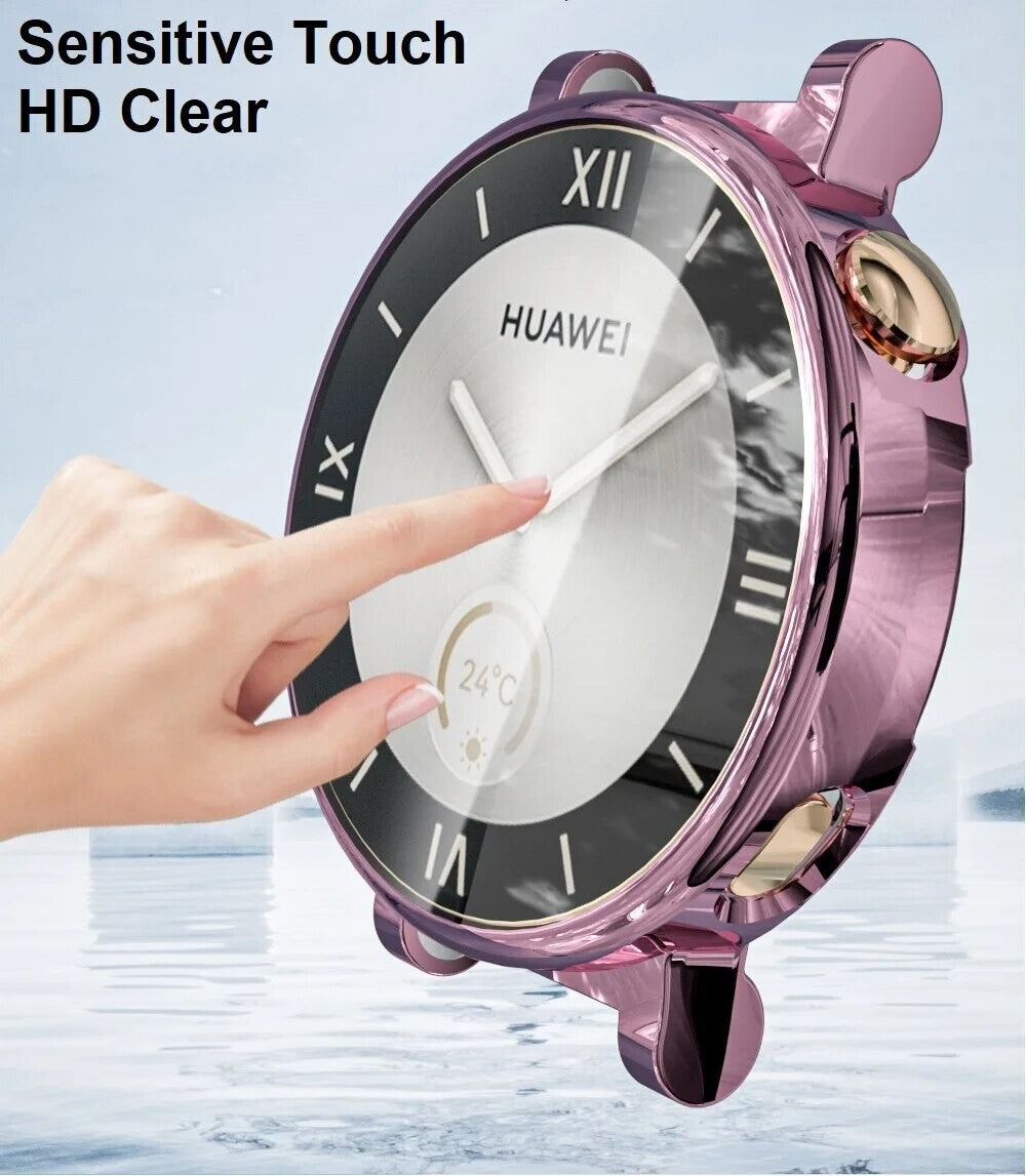 Huawei Watch GT4 Case with Screen Protector 41mm 46mm 360° TPU Protective Cover - product image 2