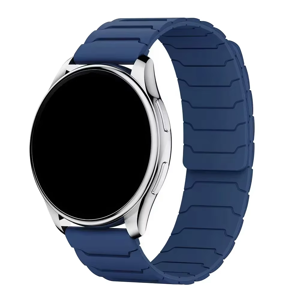 Magnetic Watch Strap 20mm 22mm Silicone Sport Band Black Blue Pink Quick Release - product image 18
